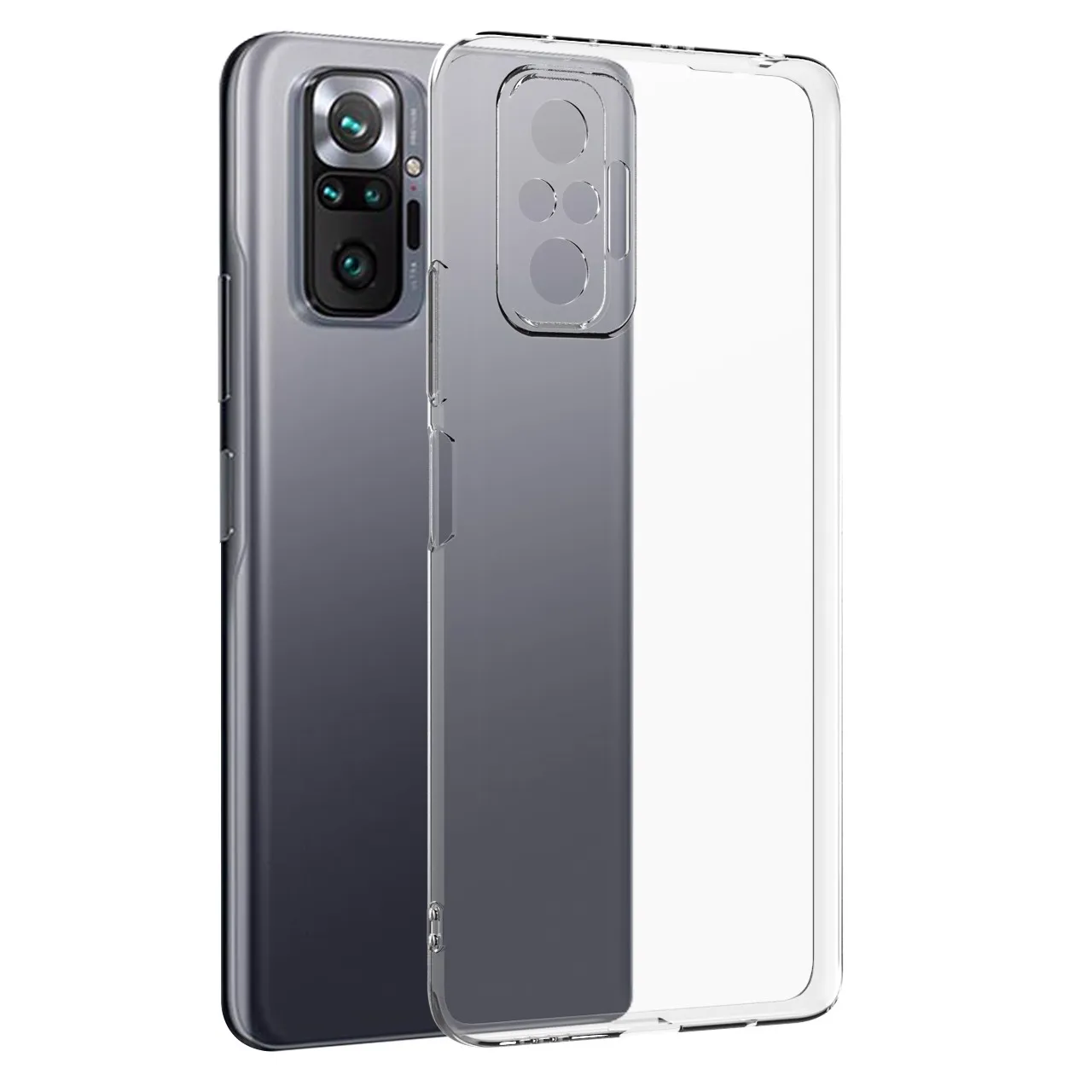 Cover Trasparente Per Xiaomi Mi 10T Pro | Custodia Morbida TPU Slim | Antiurto E Leggera