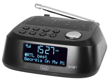 Radio sveglia dab blk display dab,fm rds,ingresso cuffia