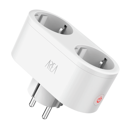 Presa iot 2 plug bianco