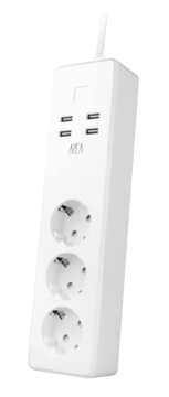 Presa multipla 3 plug 4 usb