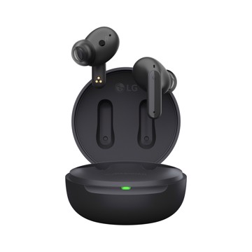 True wireless ear buds fp5 blk stereo,bt,noise canc,meridi