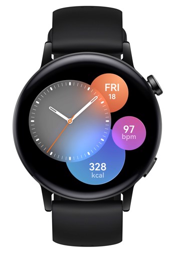 Huawei WATCH GT 3 3,35 cm (1.32") 42 mm AMOLED Nero GPS (satellitare)