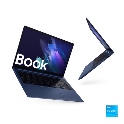 Samsung Galaxy Book NP750XDA-KC1IT notebook Computer portatile 39,6 cm (15.6") Full HD Intel® Core™ i3 di undicesima generazione 8 GB LPDDR4x-SDRAM 256 GB SSD Wi-Fi 6E (802.11ax) Windows 11 Blu