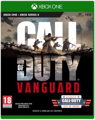 Gioco xboxsx call of duty vanguard