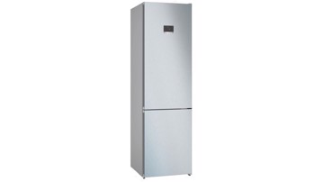 Frigorifero combinato inox h203 l60 p66 vita fresh
