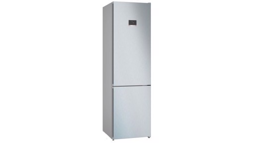 Bosch Serie 4 KGN397LDF frigorifero con congelatore Libera installazione 260 L D Acciaio inossidabile