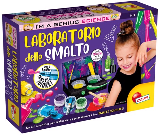 Lisciani I'm A Genius Laboratorio Dello Smalto