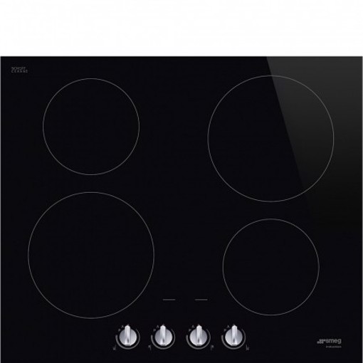 Smeg Cucina SI264DM piano cottura Nero Da incasso Piano cottura a induzione 4 Fornello(i)