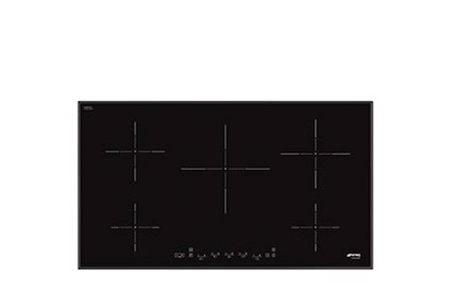 Smeg SI5952B piano cottura Nero Da incasso Piano cottura a induzione 5 Fornello(i)