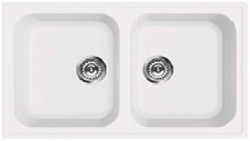 Lavello 2vs bianco
