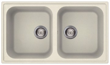 Lavello 86x50 panna 2vs