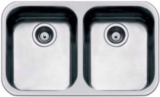 Smeg UM4040 lavello Lavello sottopiano Rettangolare Acciaio inossidabile