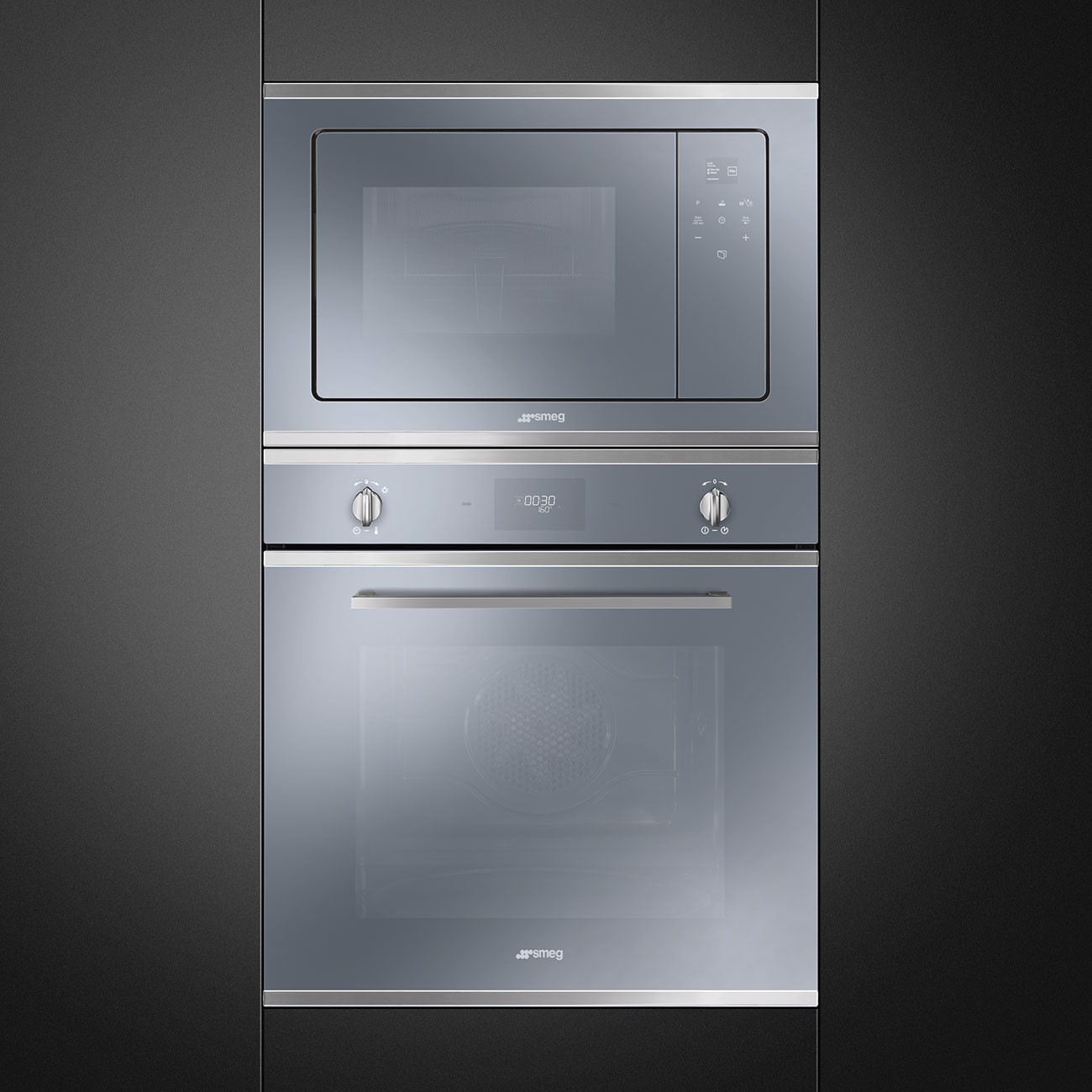 Smeg FMI420S2 forno a microonde Da incasso Microonde combinato