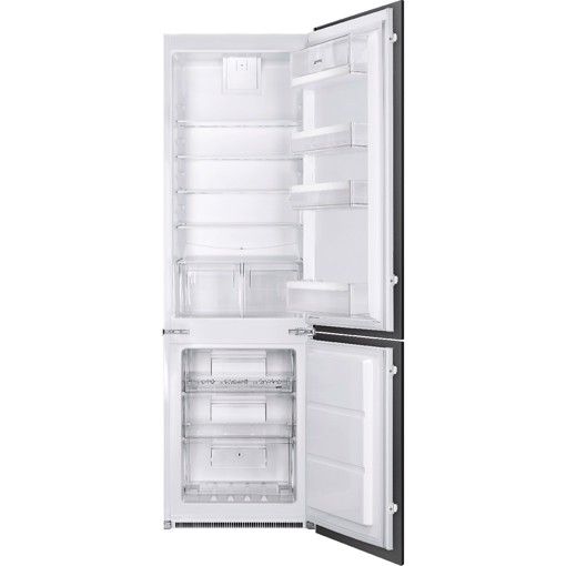 Smeg C4173N1F frigorifero con congelatore Da incasso 254 L F Bianco