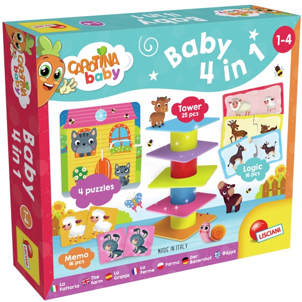 Lisciani Carotina Baby 4 In 1