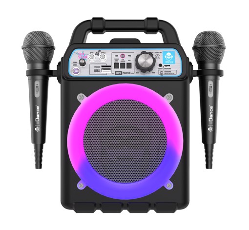 iDance K3V2BK sistema di karaoke Portatile Wireless