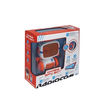 Robot mars 9 spybot radiocoman luci&suoni,walkie talkie, spi