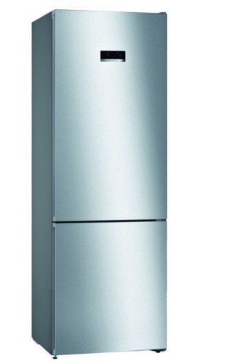 Bosch Serie 4 KGN49XLEA frigorifero con congelatore Libera installazione 438 L E Acciaio inossidabile