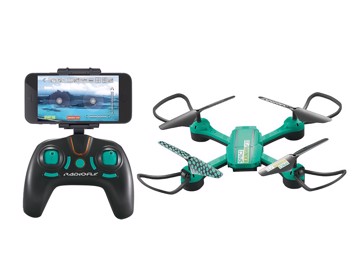 Drone space kayman 33 wifi+cam app foto e video,att/dec assi