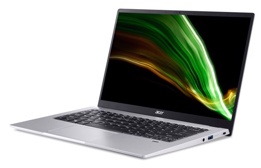 Acer Swift 1 SF114-34-C7ZJ Computer portatile 35,6 cm (14") Full HD Intel® Celeron® N 4 GB LPDDR4x-SDRAM 128 GB SSD Wi-Fi 6 (802.11ax) Windows 10 Home S Argento