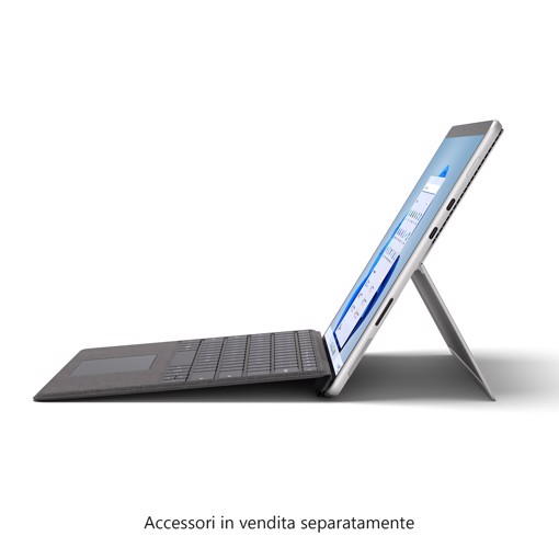 Microsoft Surface Pro 8 256 GB 33 cm (13") Intel Core i5 8 GB Wi-Fi 6 (802.11ax) Windows 11 Home Platino
