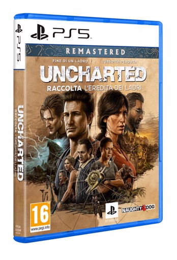 Sony Uncharted: Raccolta L'Eredità dei ladri Collezione Inglese, ITA PlayStation 5