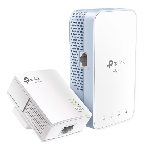 TP-LINK TL-WPA7517 KIT adattatore di rete PowerLine 1000 Mbit/s Collegamento ethernet LAN Wi-Fi Bianco