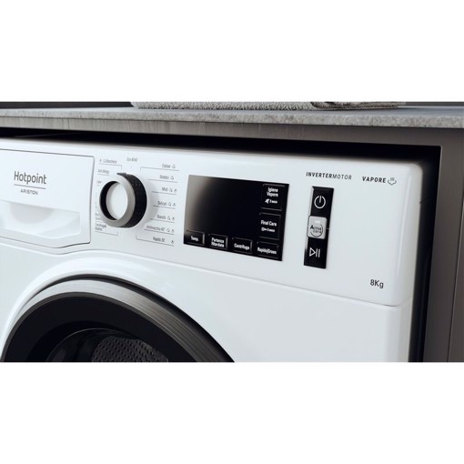 Hotpoint NR648GWSA IT lavatrice Caricamento frontale 8 kg 1400 Giri/min A Bianco