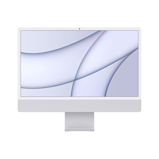 Apple iMac Apple M 61 cm (24") 4480 x 2520 Pixel 8 GB 256 GB SSD PC All-in-one macOS Big Sur Wi-Fi 6 (802.11ax) Argento