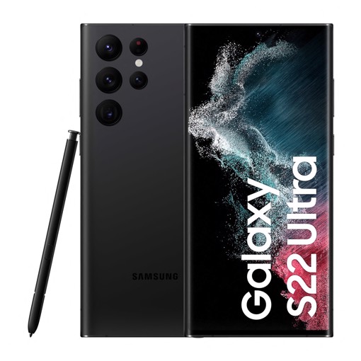 Samsung Galaxy S22 Ultra 5G Display 6.8'' Dynamic AMOLED 2X, 5 fotocamere, RAM 12 GB, 512 GB, 5.000mAh, Phantom Black
