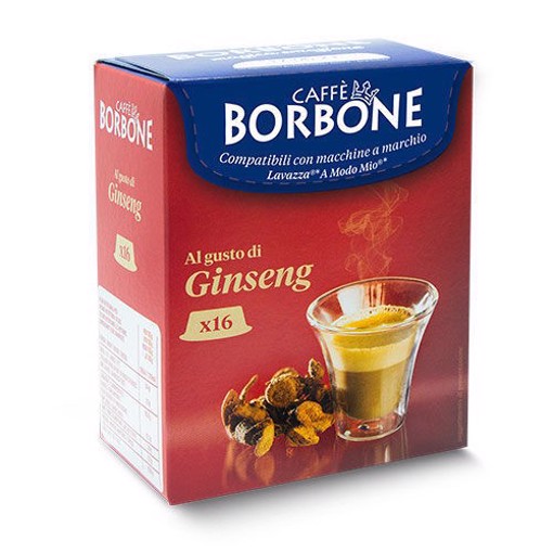 Caffe Borbone Al gusto di Ginseng Capsula di tè 16 pz