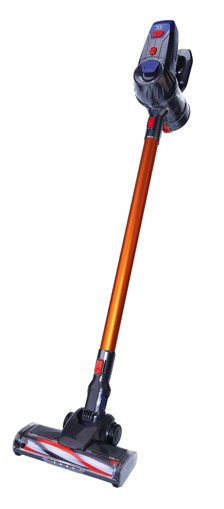XD XDZK33 aspirapolvere senza filo Grigio, Arancione, Rosso Senza sacchetto