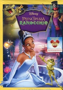 Dvd la principessa e il ranocc promo lib.