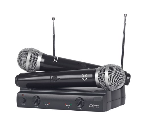 XD XDUM666 microfono Nero Microfono per palco/spettacolo
