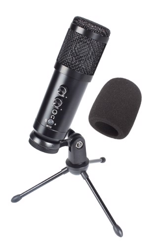 XD XDUM858 microfono Nero Microfono da tavolo