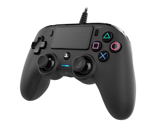 NACON PS4OFCPADBLACK periferica di gioco Nero Gamepad Analogico/Digitale PlayStation 4