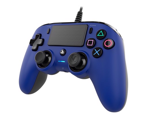 NACON PS4OFCPADBLUE periferica di gioco Blu Gamepad PlayStation 4