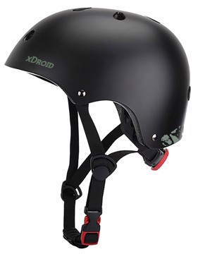 Skate helmet for kids blk