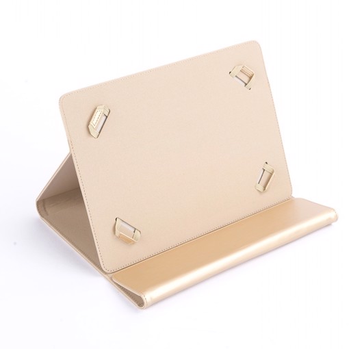 XD XDWXDTABLET03 custodia per tablet 26,4 cm (10.4") Custodia a libro Champagne