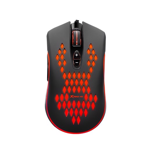 Xtrike Me GM-222 mouse Ambidestro USB tipo A Ottico 6400 DPI