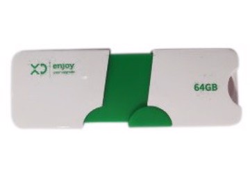 Pen Drive 64Gb 3.0 White/Green