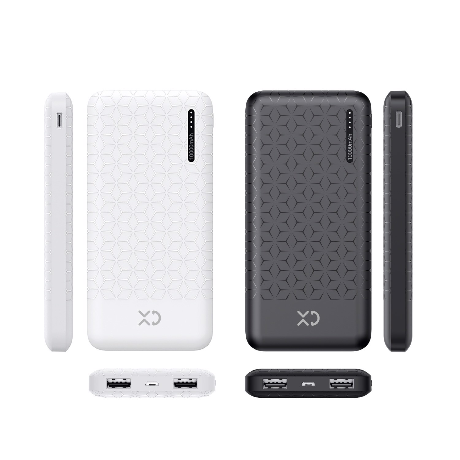 XD Enjoy XD XDPB57DUO kit 2 pezzi batteria portatile powerbank