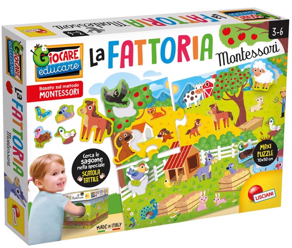 Lisciani Montessori Maxi La Mia Fattoria