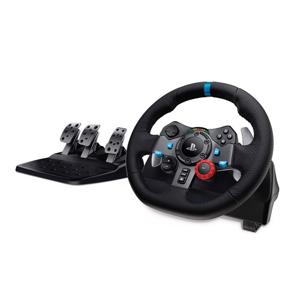 Logitech G Logitech G29 Driving Force Racing Wheel Volante da Corsa, Pedali Regolabili, Ritorno di Forza Reale, Comandi Cambio in Acciaio Inossidabile