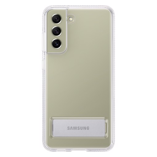 Samsung Clear Standing Cover Trasparente per Galaxy S21 FE 5G