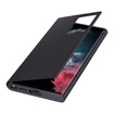 Samsung Smart Clear View Cover per Galaxy S22 Ultra, Black