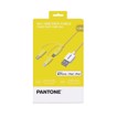 Pantone PT-USB003Y1 cavo USB 1,2 m USB A USB C.Micro USB A/Lightning Giallo
