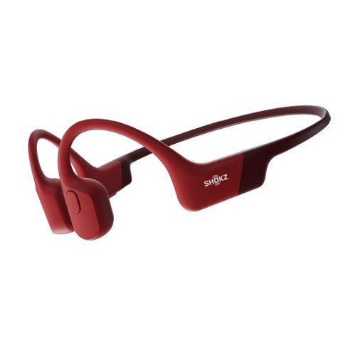 Aftershokz OPENRUN Auricolare Wireless Passanuca Sport Bluetooth Rosso