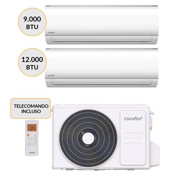 Climatizzatore fisso dual 2fb18k+cfcfw09aiu+cfcfw12aiu