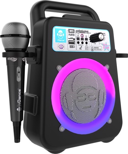 iDance K2V2BK sistema di karaoke Portatile Wireless